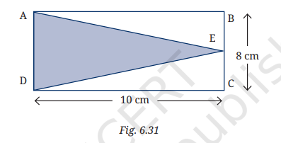 Fig. 6.31: Triangles in Rectangle
