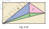 Fig. 6.54: Triangles in Rectangle